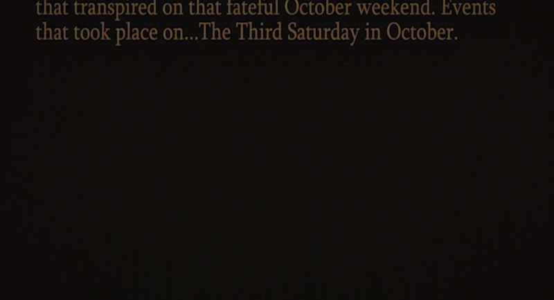 Events that took place on the third Saturday