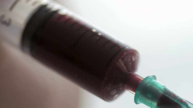 Eventually, they did find some clean blood