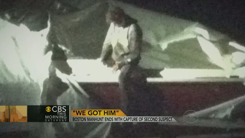 Eventually Dzhokhar did emerge