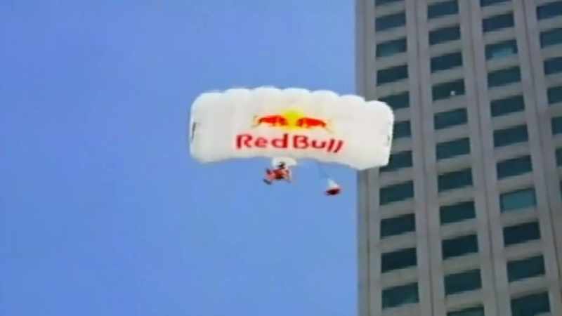 Eventually, he adds BASE jumping to his repertoire