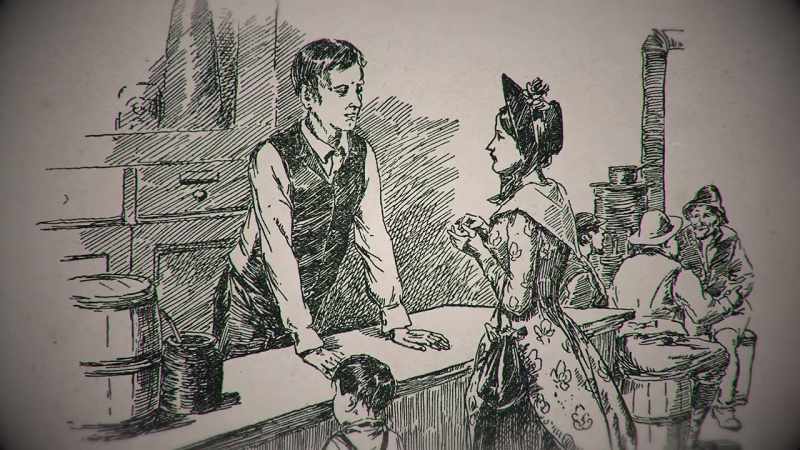 Eventually Lincoln became a grocer and he sold whiskey