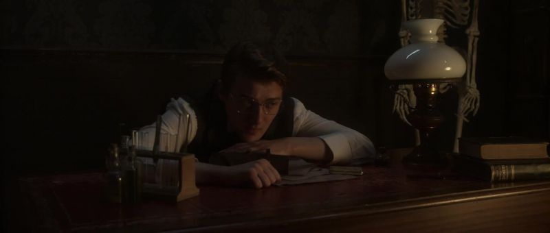 [Everett snoring] [rain pattering]