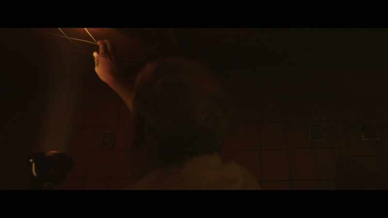 Every crack and every crevice, looking at the walls