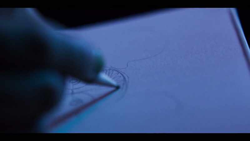 Every little squiggle of a line is an emotion