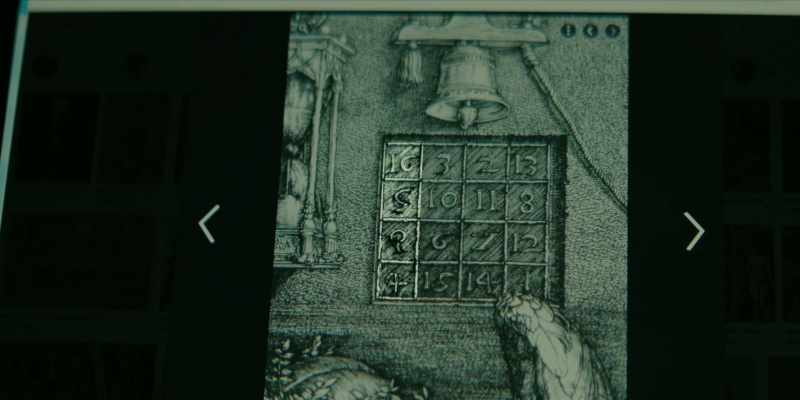 Every number added horizontally, vertically