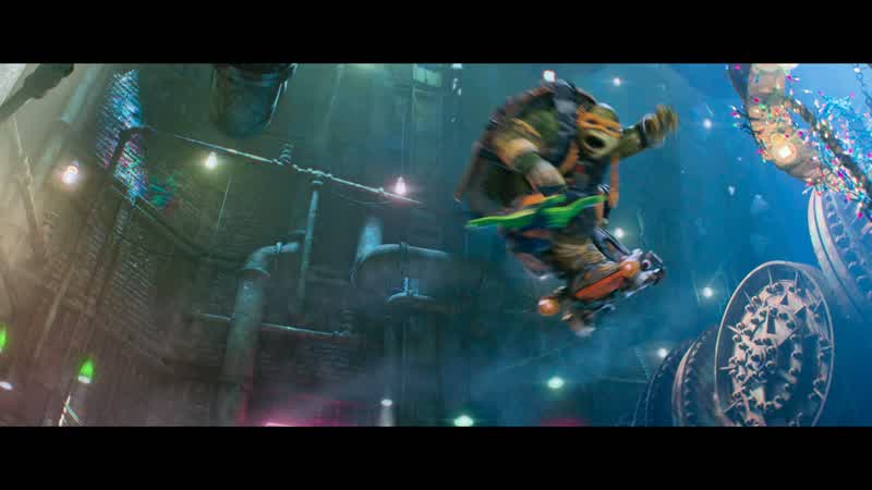 Every second we're down hereShredder gets more powerful and Mikey gets more annoyingMICHELANGELO Hey I heard thatWe're trainingSort ofAs soon as the sun goes down it's turtle time