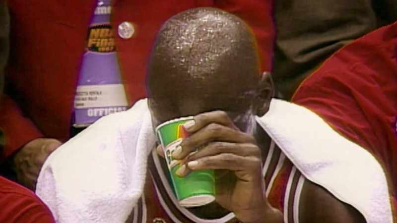 Every time-out, he was just, like... gassed