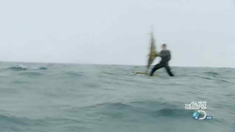 EVERY TIME, THIS SAIL IS JUST GETTING HEAVIER AND HEAVIER