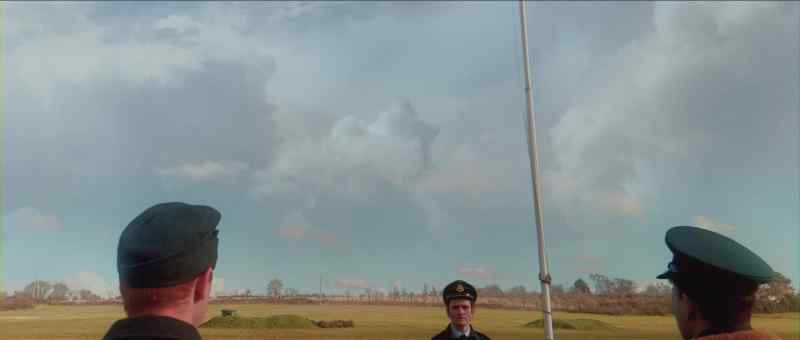 Every time we walk past that flag