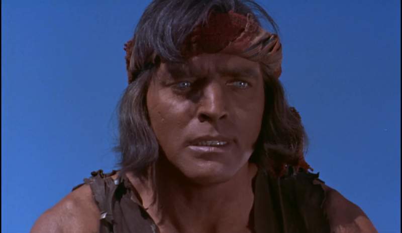 Every white man every Indian is my enemy