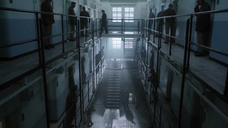 Everybody back in your cells! - Lock-down. Back in your cells