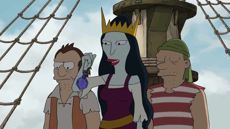 Everybody here turn to stone. Now you must turn to Oona
