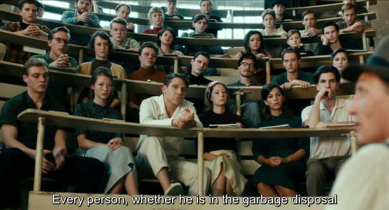 Everybody, whether he is at the garbage collection