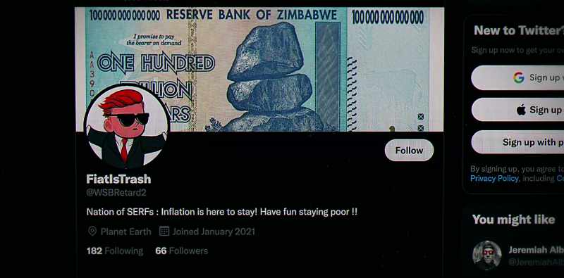 Everybody's profile picture was the WallStreetBets guy