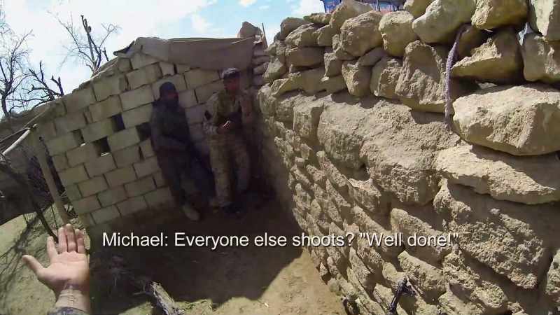 Everyone else (Michael speaks a foreign language)