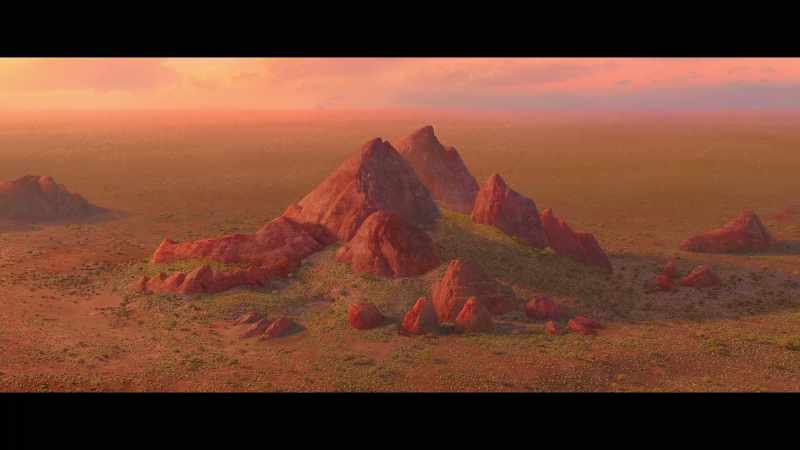 Everyone, look! It's the mountains Jackie told us about!
