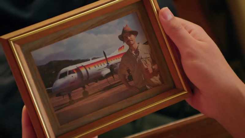 Everyone thinks his plane crashed in the storm