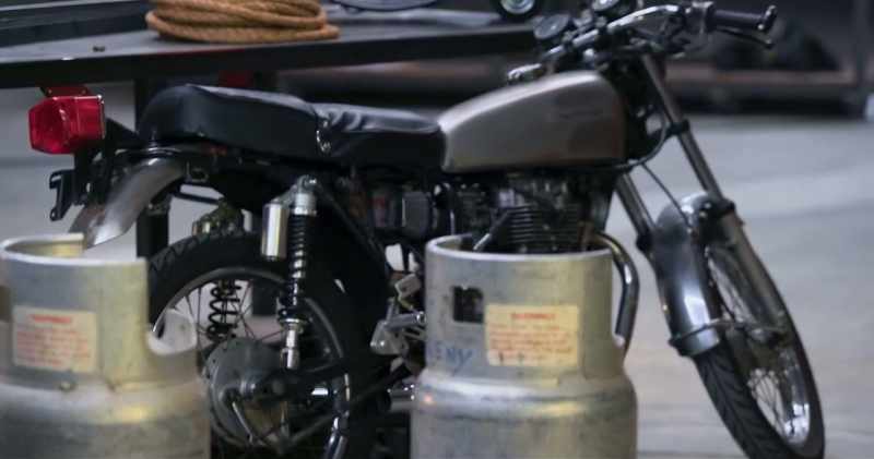 Everything from a motorcycle to a kitchen stove