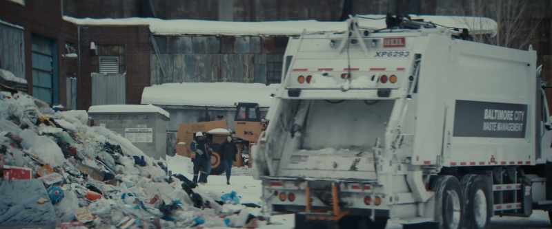 Everything gets mixed together, compressed in the trucks