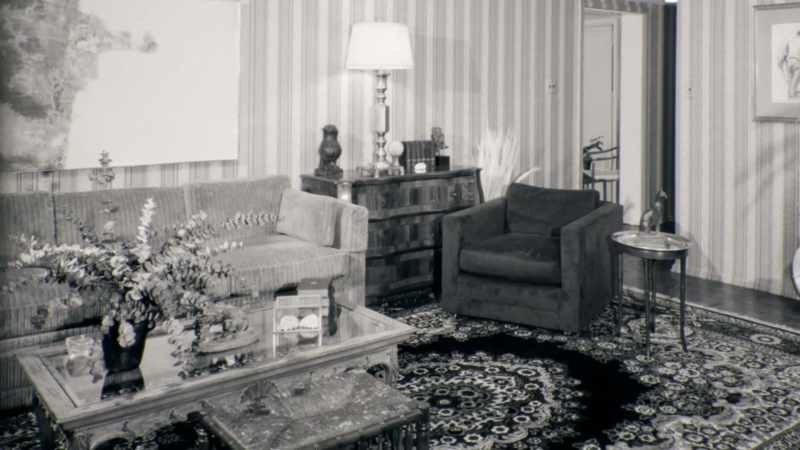 Everything was nice and neat, doilies on the chairs