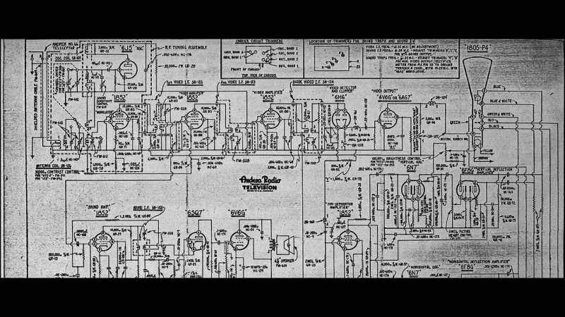 Everything was schematics and flow charts so, you could