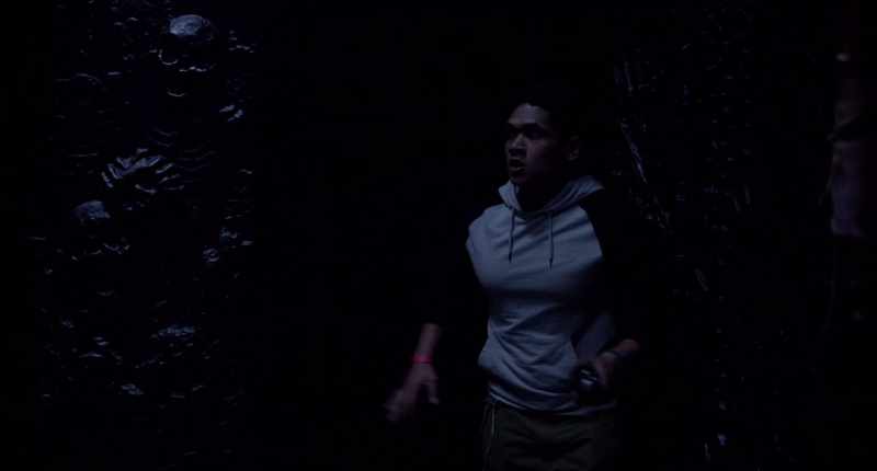 (EVIL LAUGHTER) - (DOOR CLOSES)