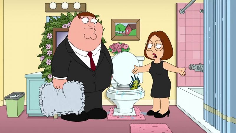 Ew, Dad, you could have at least flushed