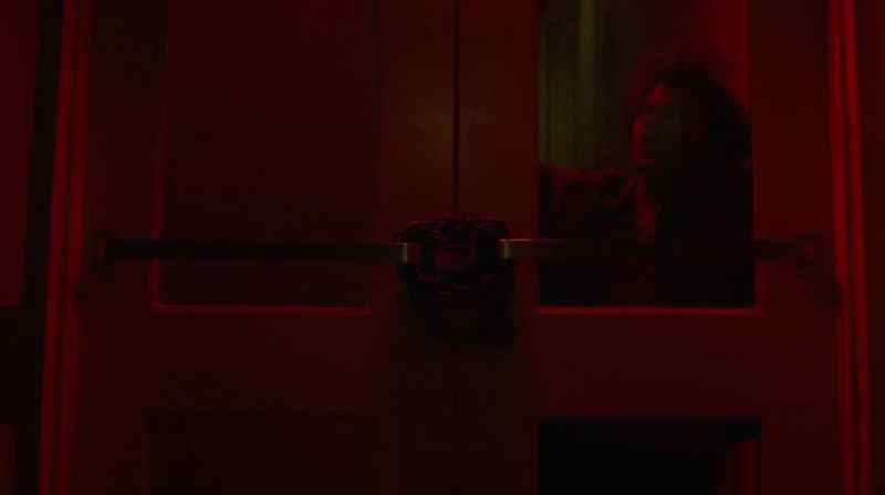 Ew, is he making out with the door?