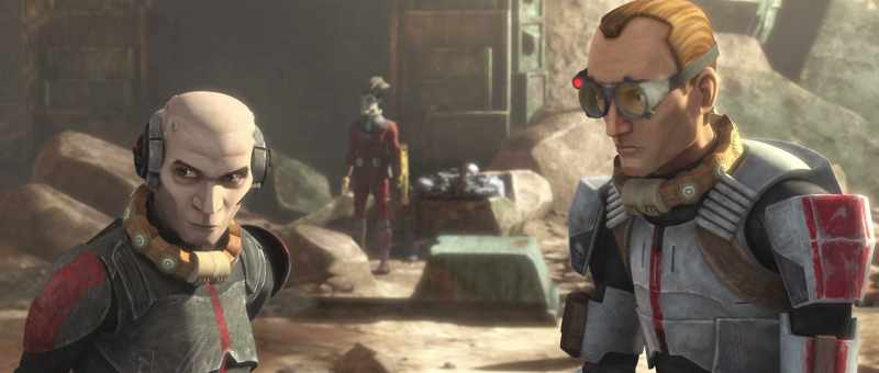 Except our comms are over there with our weapons