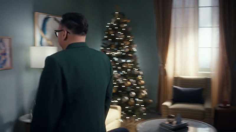 Except for the Christmas tree