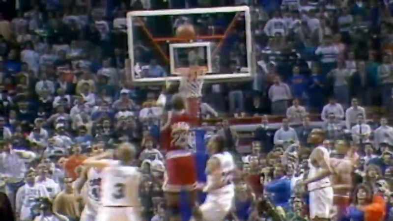 [excited basketball commentary]