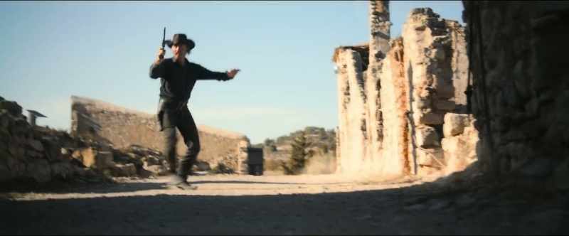 [exciting music] [gun bangs]