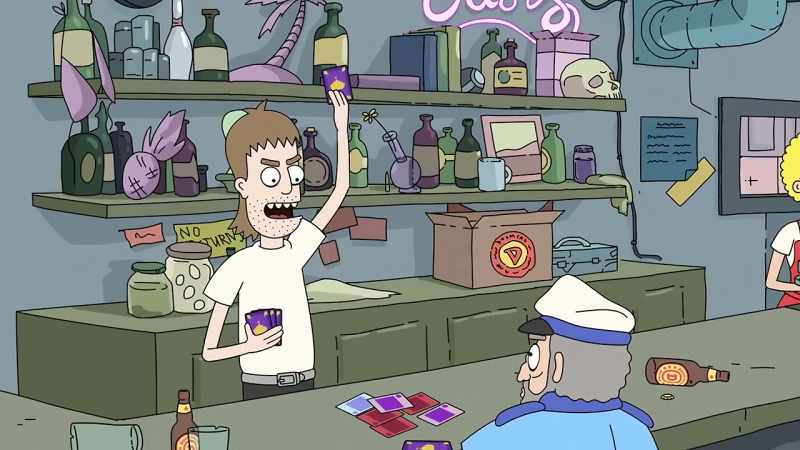 [exclaims loudly] - Oh, you dirty, dirty bastard!