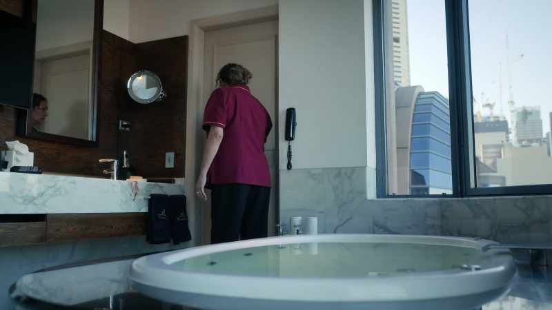Excuse me. Anyone in there?