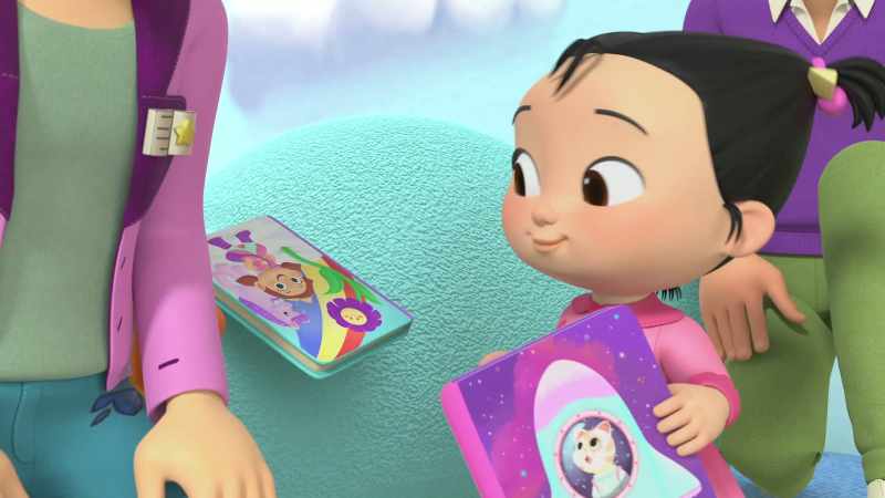 Excuse me. Do you have any books about princesses?