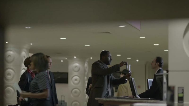Excuse me, no time to bullshit. Is this man here?