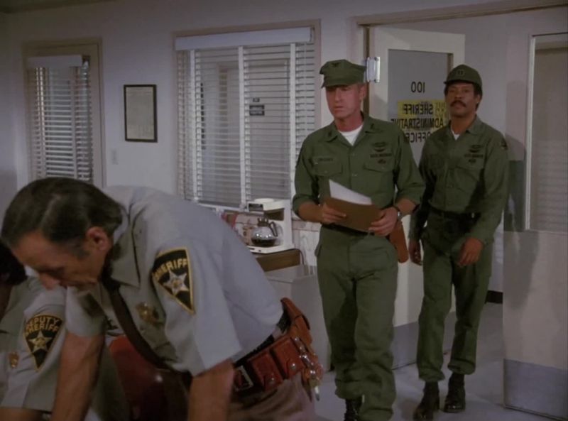 Excuse me. Sheriff Bickford?