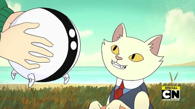 Excuse me, white ball. Is this donut hat your mother?