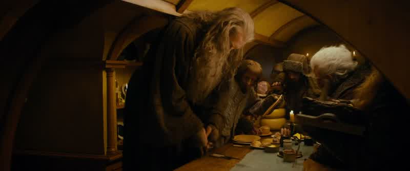 Excuse me Mr Gandalf YesMay I tempt you with a cup of chamomileOh no thank you Dori A little red wine for me I think