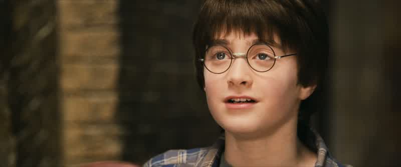 Excuse me Excuse meOn your leftCan you tell me where I might find platform 93 4Think you're being funny do you
