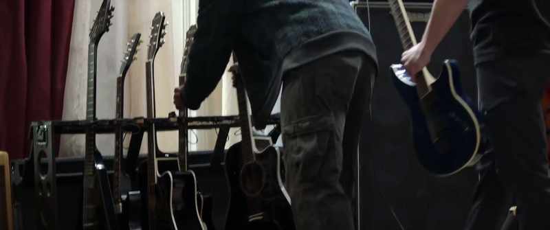 Expensive shit, guitars, by the amp line