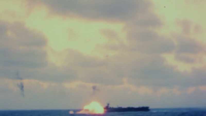 [EXPLOSION BOOMING]