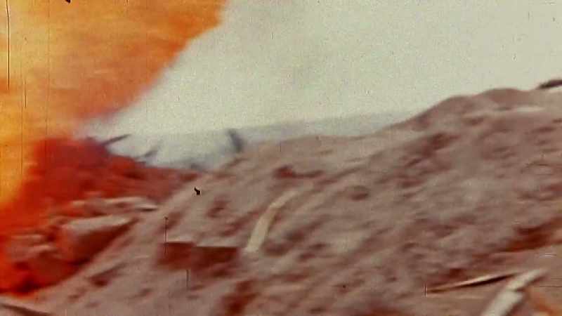 [explosions]