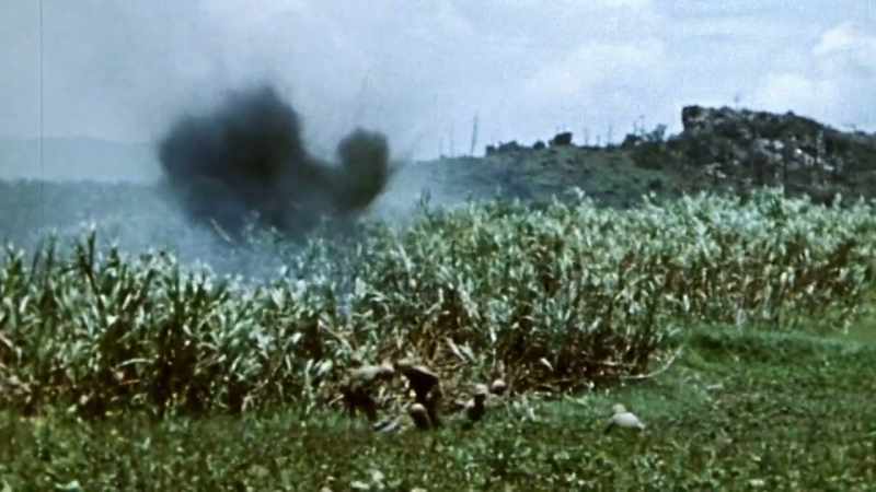 [explosions]