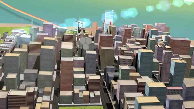 Exterior, Super Hero City, Day