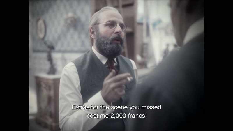 Extras for your scene cost me 2,000 francs!