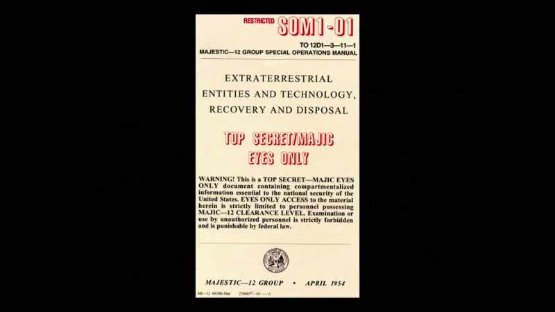 Extraterrestrial Entities and Technology Recovery