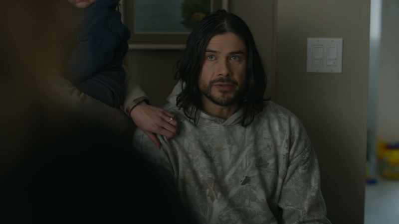 Ezra left his kid in my bedroom