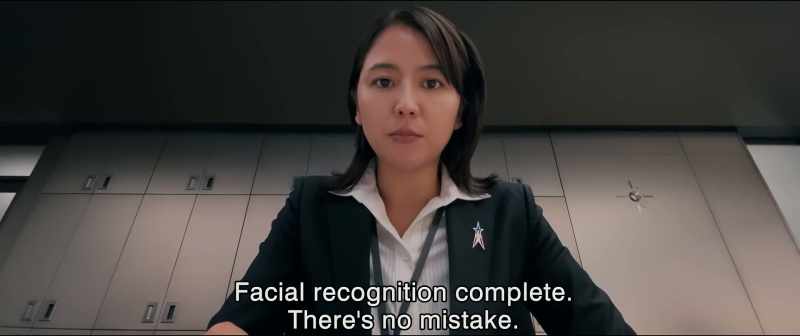 Facial recognition complete. There's no mistake