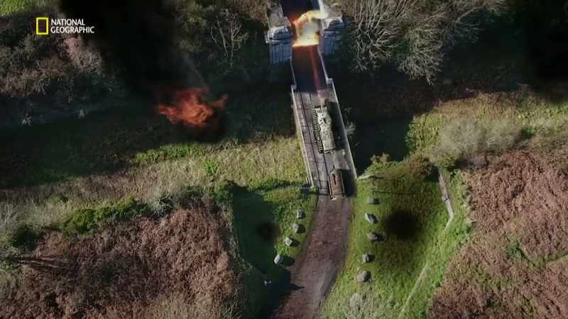 Facing heavy enemy fire